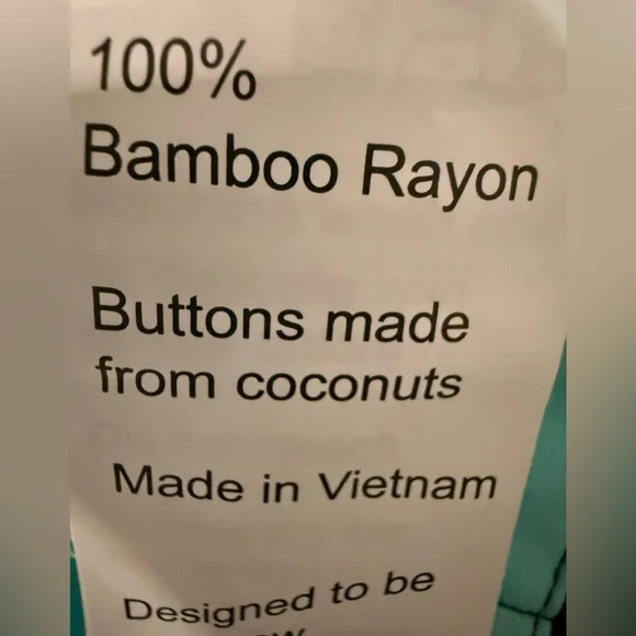 Women's Coral Pajama Top with White Piping NWT - Picture 5 of 5